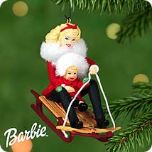 2000 Barbie And Kelly - Winter Fun Hallmark Ornament | The