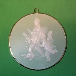 1985 Norman Rockwell #6 - Jolly Postman Christmas Ornament | The
