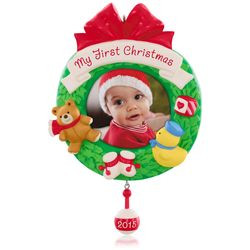 2015 Baby's First Christmas - Photo Hallmark Ornament | Ornament Shop