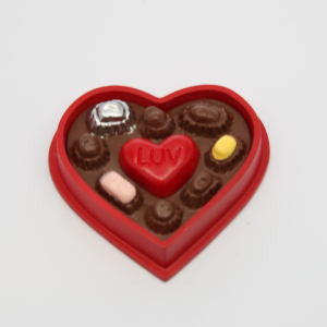 アンリ人形　ANRI トリアート8㎝　【バレンタインデー・ハートのカップル】 1993 Box Of Candy Valentines Merry Miniature | The Ornament Shop