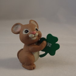 Mouse Merry Miniature St Patricks Day 1987