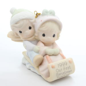 1999 First Christmas Together Precious Moments Enesco Ornament