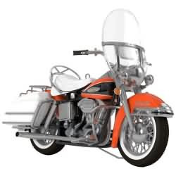 Hao-D様オーダー　オーナメント 2017 Harley Davidson #19F - 1968 FLH Electra Glide Ornament