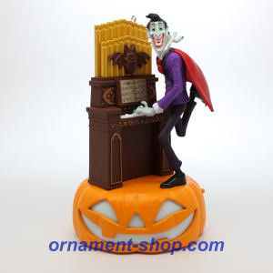 2019 Halloween - Monster Mash Collection - Dracula on Organ Ornament