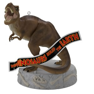2019 When Dinosaurs Ruled the Earth - Jurassic Park Ornament