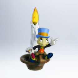 【希少】ピノキオ　ジミニー　オーナメントチャーム　2点セット　2012 2012 Disney - Mickey's Christmas Past #4 Ornament