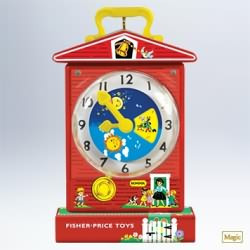 【】　ぬいぐるみ　フラミンゴ　時計　ボックスセット 2011 Fisher Price - Music Box Teaching Clock Ornament | Ornament Shop