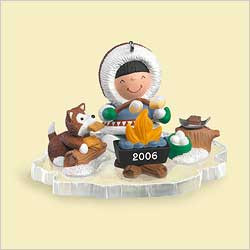 2006 Frosty Friends #27 - Campfire Hallmark Ornament | The