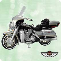 純銀　ハーレー　置物 2003 Harley Davidson #5 - 100th Anniv. Ultra Hallmark Ornament