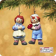 2002 Raggedy Ann And Andy - Miniature | The Ornament Shop