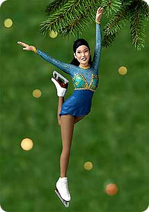 2000 Kristi Yamaguchi Hallmark Ornament | The Ornament Shop