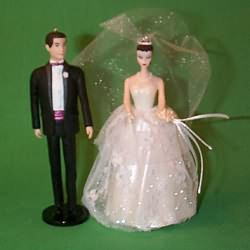 NEW Hallmark ornament Barbie and Ken Wedding Day 1997 | eBay
