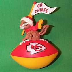 1999 NFL - Kansas City Chiefs Christmas Ornament | The Ornament Shop