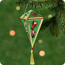 2000 Treasure Tree (2 boxes - Display Base w/ 18 Mini ornaments + Tree) -  RARE | QXC4521 | Hallmark Ornaments .com