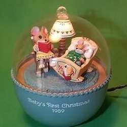 1989 Baby's First Christmas - Lighted Christmas Ornament | The