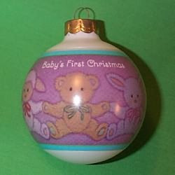 1993 baby's first christmas ornament
