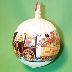 1984 baby's first christmas ornament