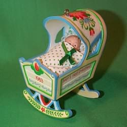 1983 Baby's First Christmas - Cradle Christmas Ornament | The