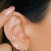 Gianna Ear Cuff with the Petite Stud