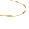 Portofino Penne Link Necklace with Sapphires and Tsavorite Garnets