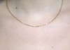 14k yellow gold Paperclip chain