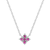 Essentials Pendant with Pink Sapphire