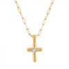 Portofino Small Diamond Cross