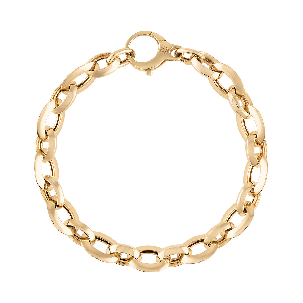 14K Yellow Gold Charm Bracelet