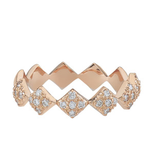 Julia Half Diamond Eternity Band