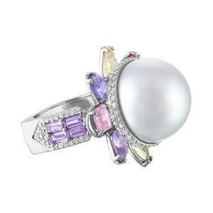 Serenity Pearl Ring