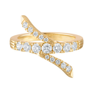 Portofino Diamond Twist Ring