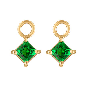 Essentials Princess Drops in Tsavorite Garnet