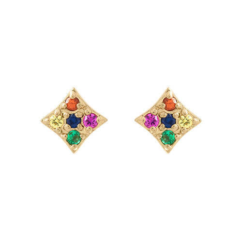 Sophie Bille Brahe Petite Soleil Stud Earrings