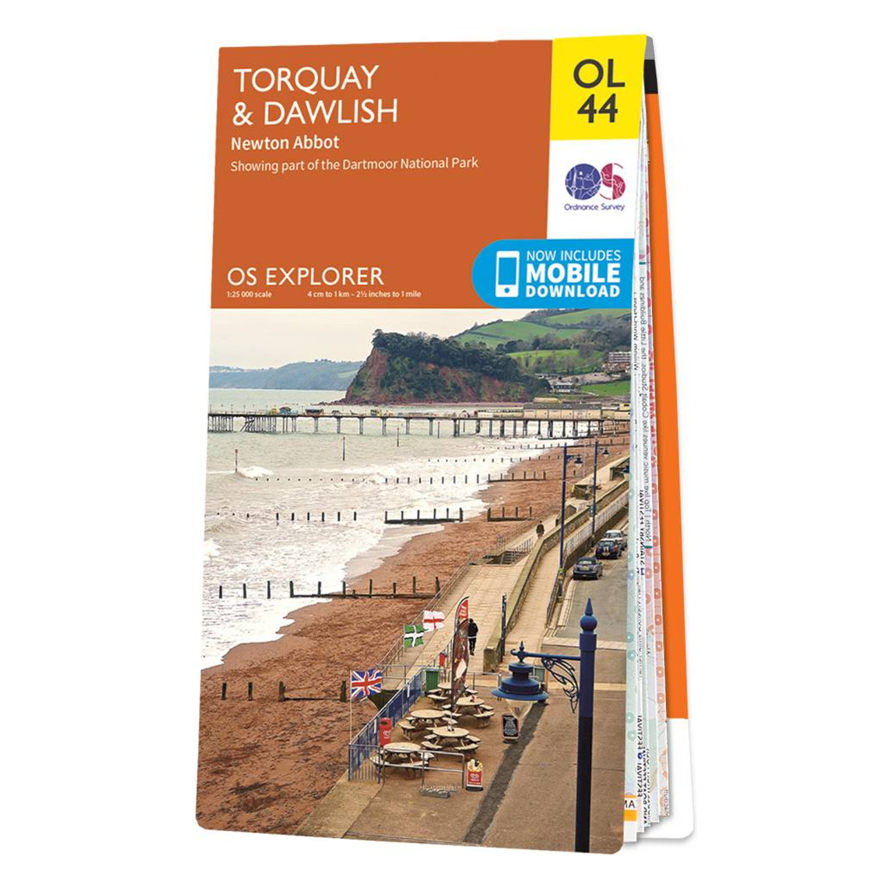 Ordnance Survey OS Map of Torquay & Dawlish: Explorer OL44