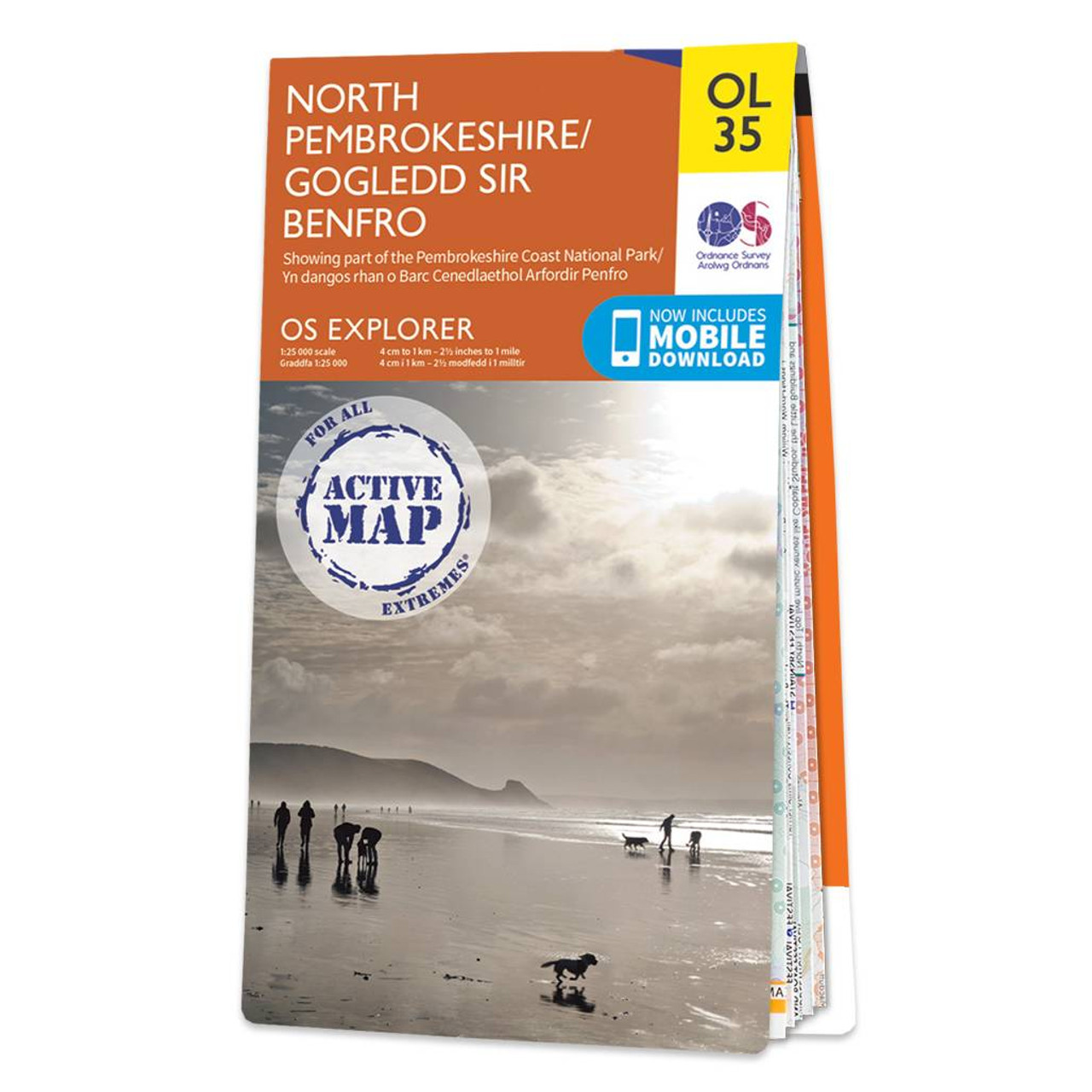 Ordnance Survey OS Map of North Pembrokeshire: Explorer OL35