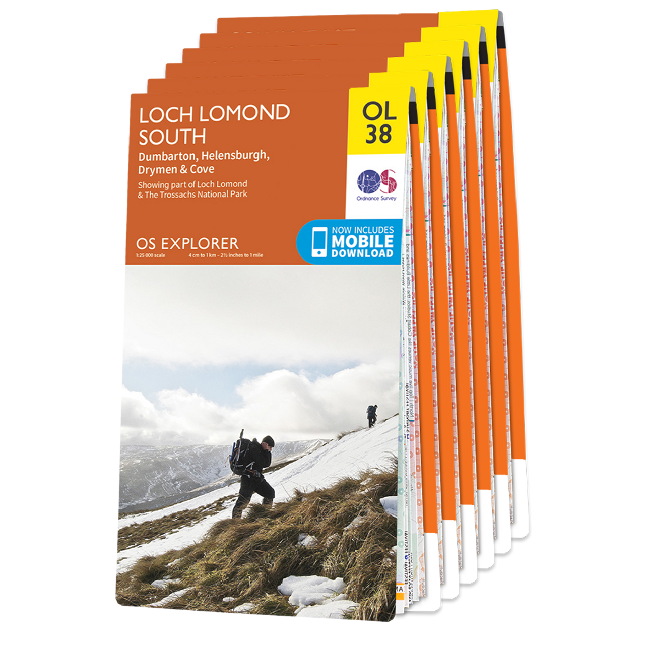 OS Explorer West Highland Way map set