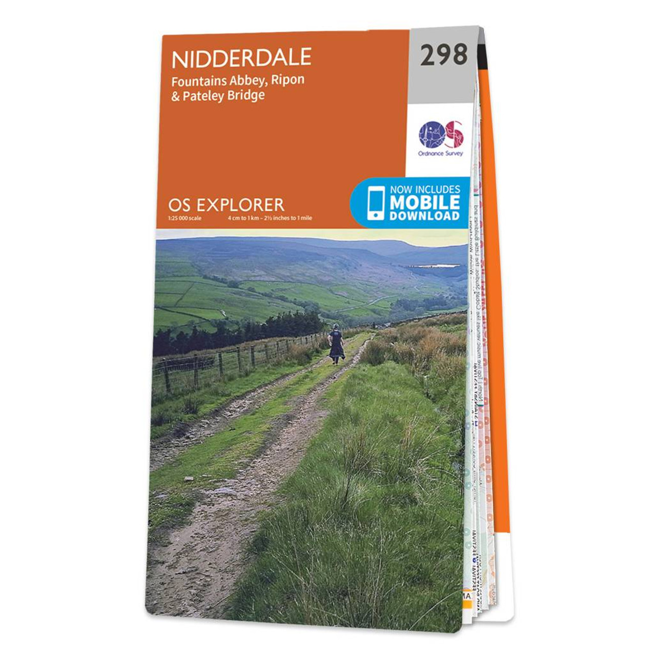 Ordnance Survey Map of Nidderdale