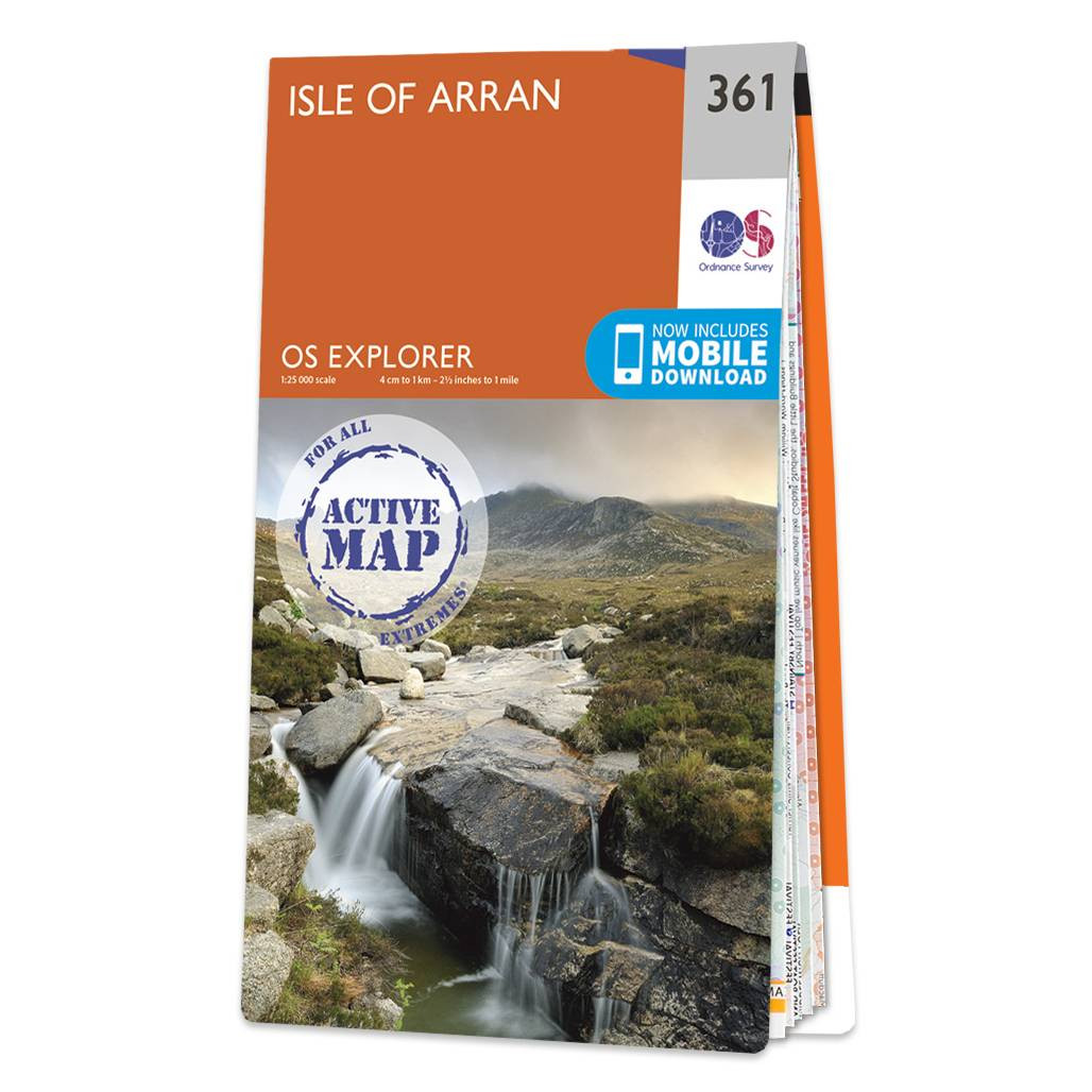 Image of Ordnance Survey OS Map of Isle of Arran: Explorer 361