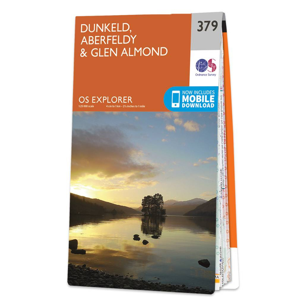 Ordnance Survey OS Map of Dunkeld, Aberfeldy & Glen Almond: Explorer 379