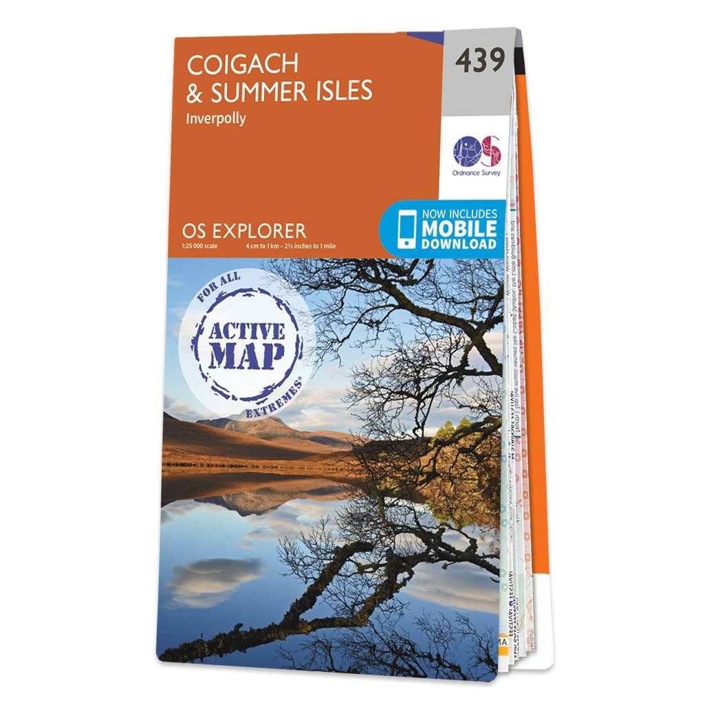 Image of Ordnance Survey OS Map of Coigach & Summer Isles: Explorer 439