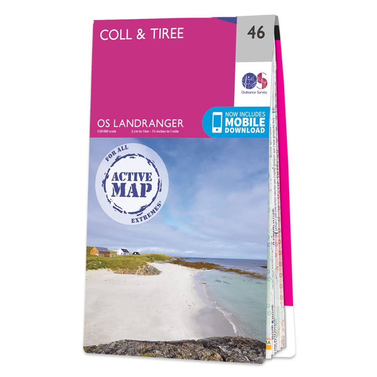 Ordnance Survey Map of Coll & Tiree Landranger