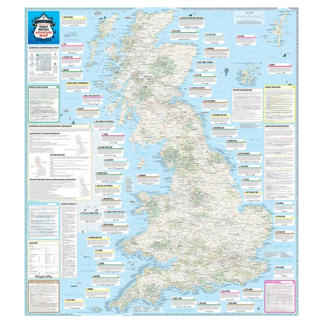 ST&G's Great British Adventure Map