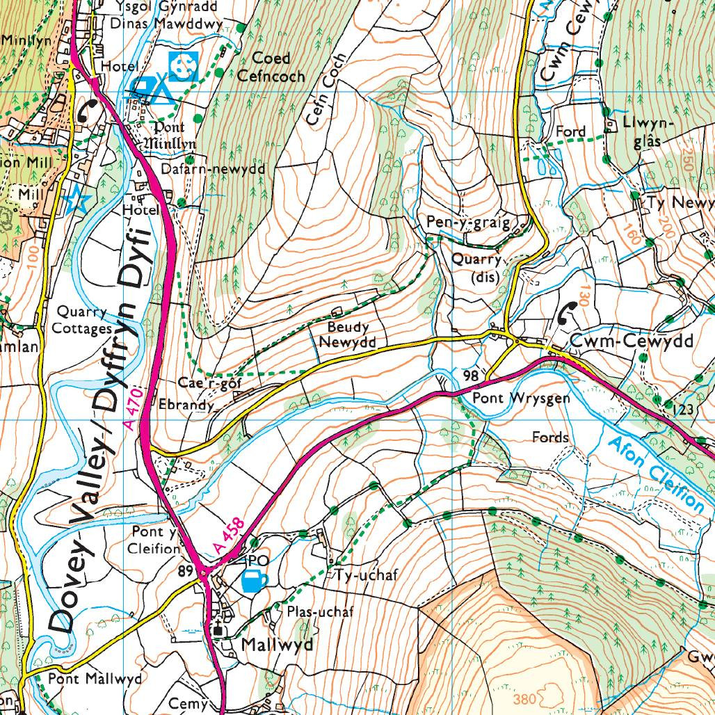 Cadair Idris Os Map Os Map Of Cadair Idris & Bala Lake | Explorer Ol23 Map | Ordnance Survey  Shop