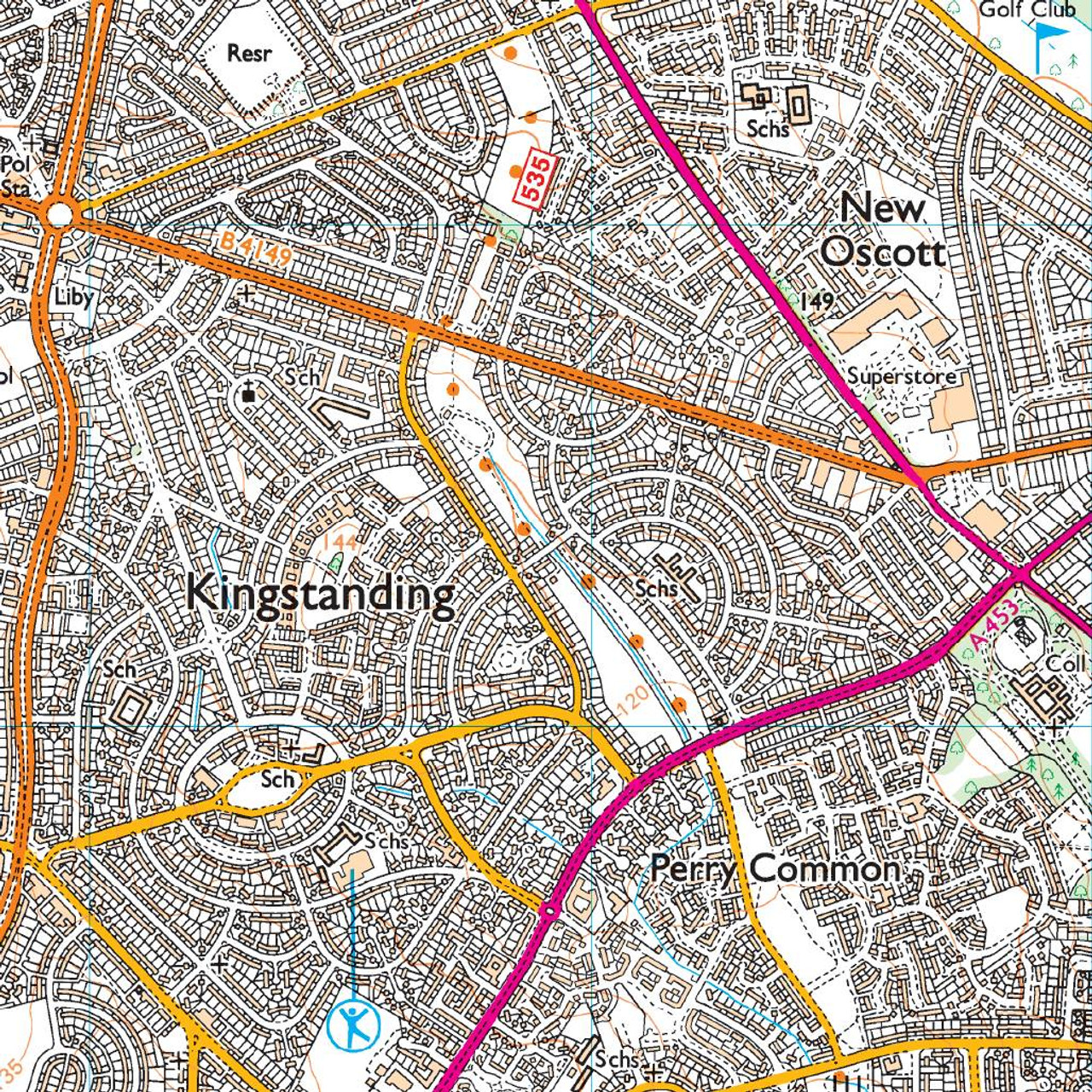 Birmingham England Map