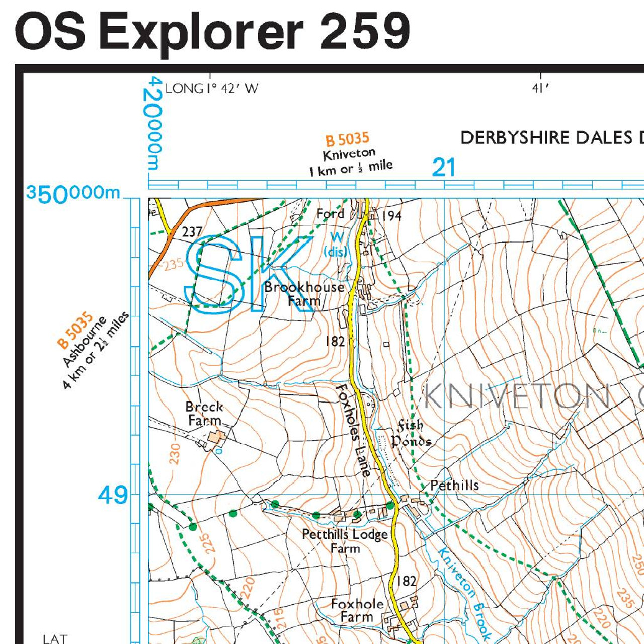 OS Map of Derby | Explorer 259 Map | Ordnance Survey Shop