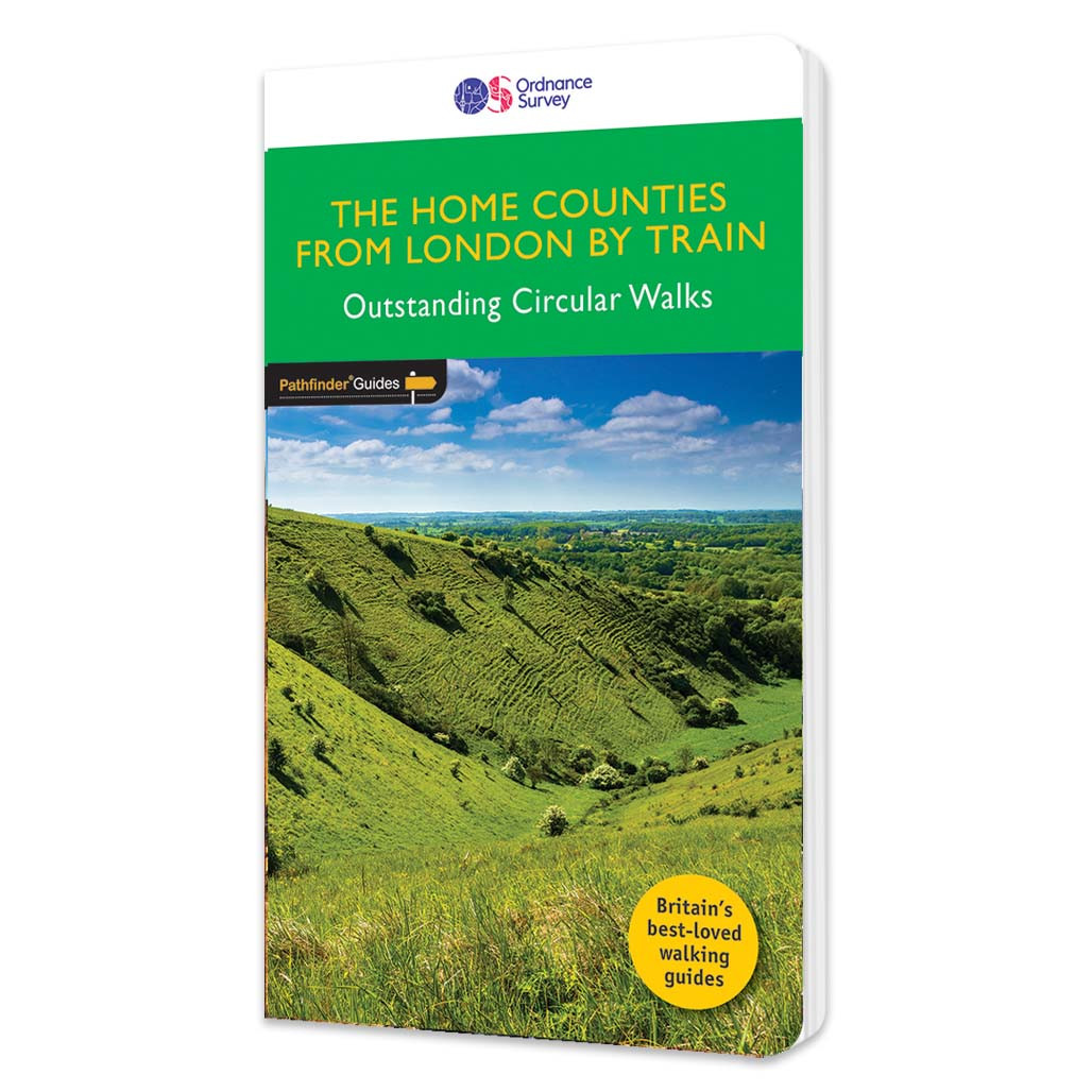 Ordnance Survey Pathfinder The Home Counties From London By Train - OS Guides 72
