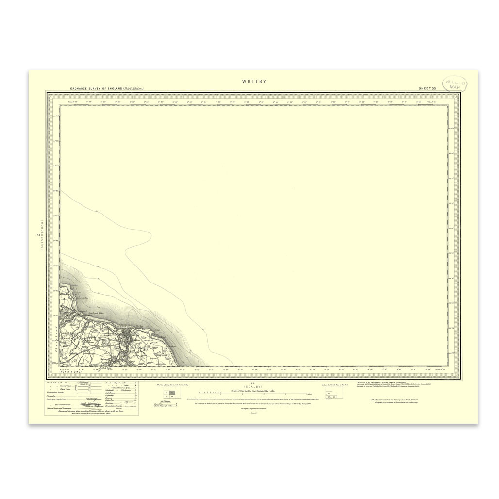 Image of Ordnance Survey Whitby 1896-1904