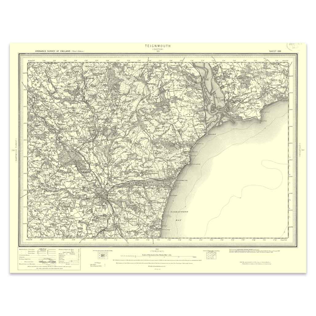 Image of Ordnance Survey Teignmouth 1896-1904