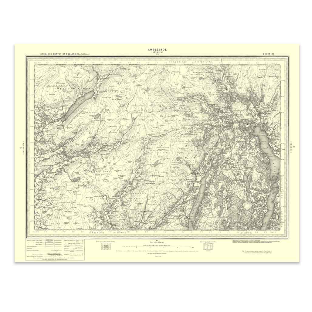 Image of Ordnance Survey Ambleside 1896-1904