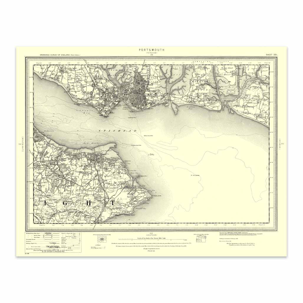 Image of Ordnance Survey Portsmouth 1896-1904